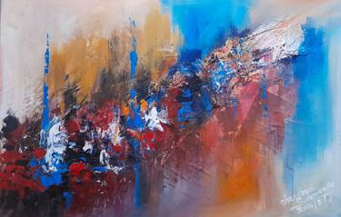 Original Abstract Paintings by chandrani sudumenike