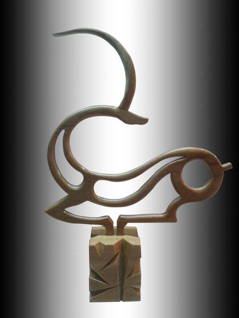 Original Abstract Sculpture by Alexander Shkarbanenko