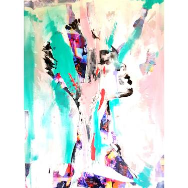 Print of Abstract Portrait Paintings by Leon Vollaard