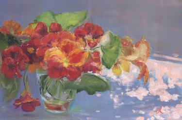 Original Realism Floral Paintings by Oleg Kamaev