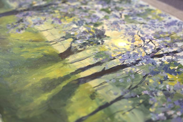 Original Impressionism Landscape Painting by Oleg Kamaev