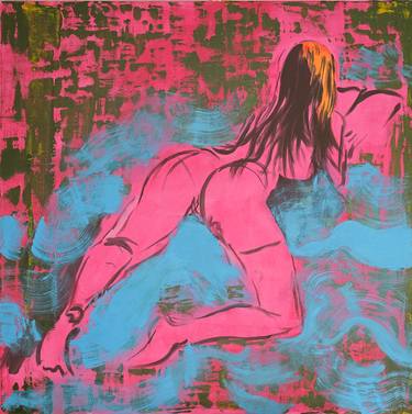 Original Modern Nude Paintings by Grigoras Octavian