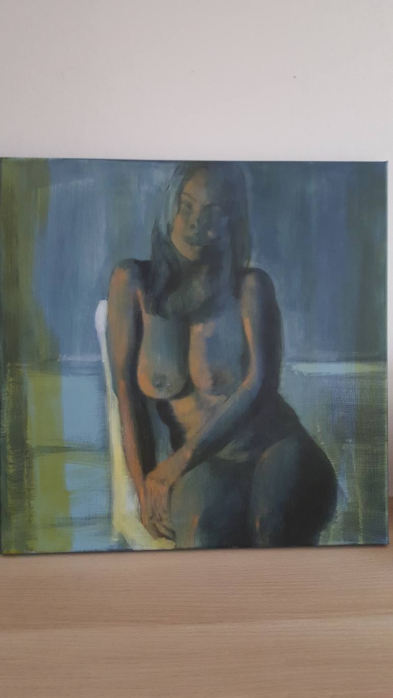 Original Nude Painting by Grigoras Octavian