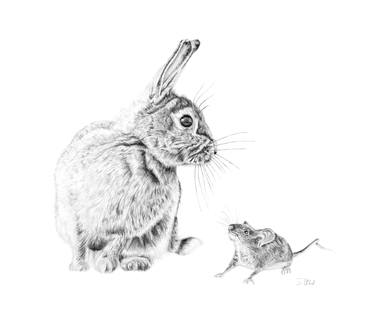 Greenwich Rabbit and Mouse Drawing thumb