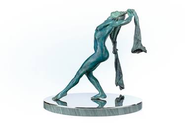 Original Figurative Nude Sculpture by Rebecca Ainscough