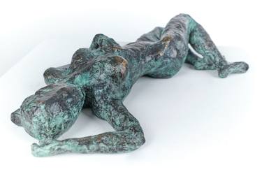 Original Abstract Expressionism Nude Sculpture by Rebecca Ainscough