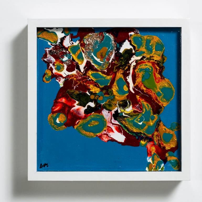 Original Abstract Expressionism Abstract Painting by Lisa Paskel Rees