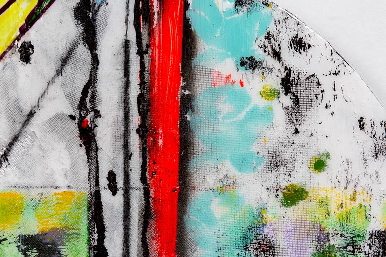 Original Abstract Expressionism Abstract Painting by Lisa Paskel Rees