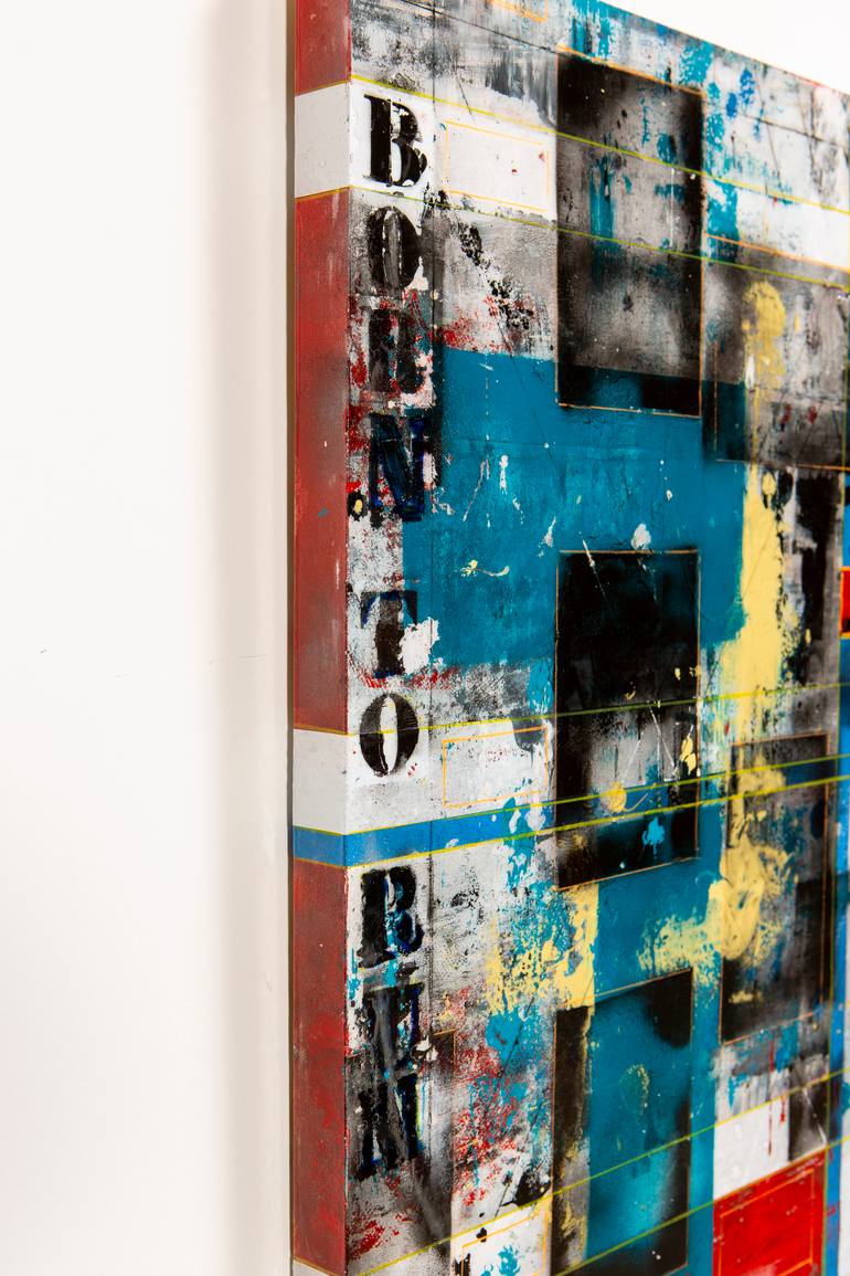 Original Abstract Expressionism Abstract Painting by Lisa Paskel Rees