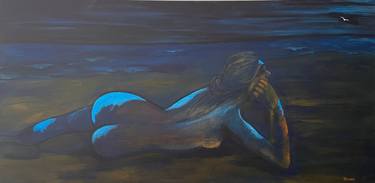 Original Figurative Nude Paintings by Zsuzsa Londe