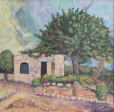 Original Impressionism Landscape Paintings by Ahmad Canaan