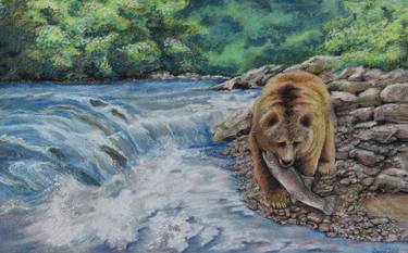 Original Fine Art Animal Paintings by Sherry Earl