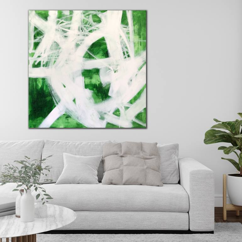 Original Abstract Expressionism Abstract Painting by Kylie Sams