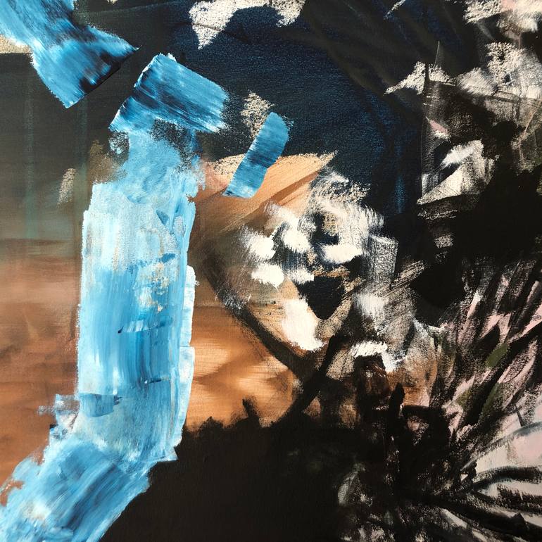 Original Abstract Expressionism Abstract Painting by Kylie Sams