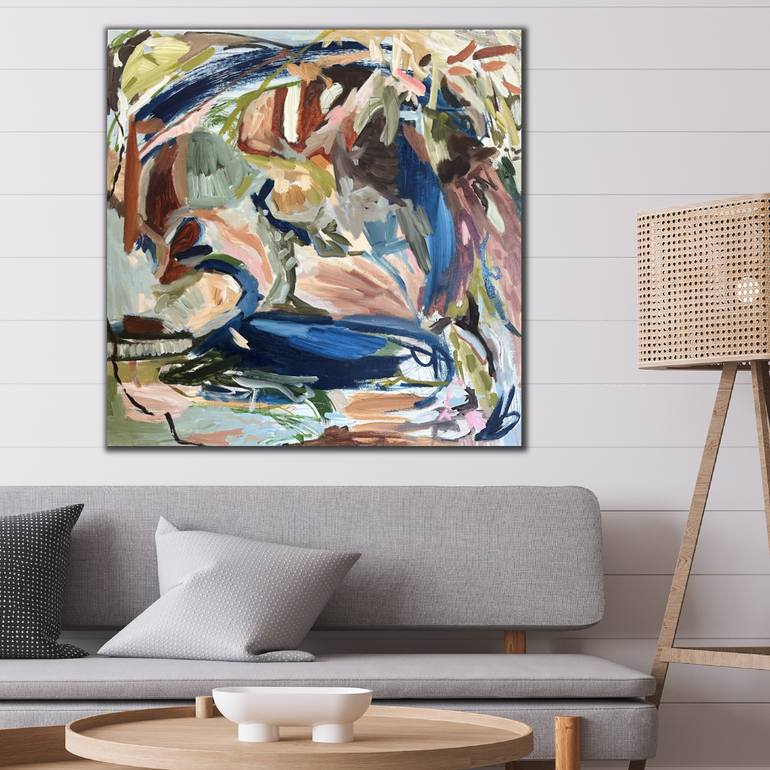 Original Abstract Expressionism Abstract Painting by Kylie Sams