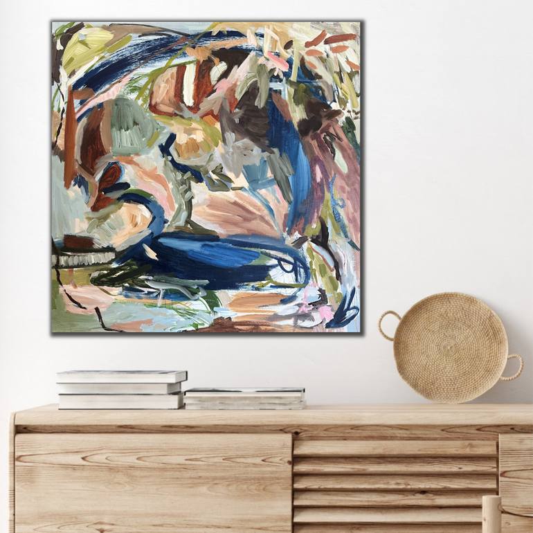 Original Abstract Expressionism Abstract Painting by Kylie Sams