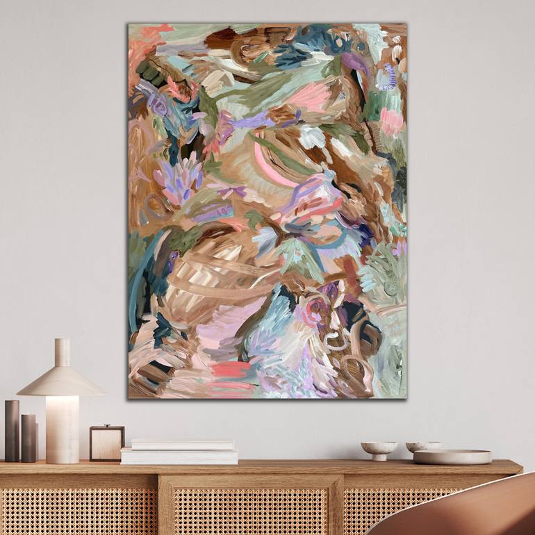 Original Abstract Expressionism Abstract Painting by Kylie Sams