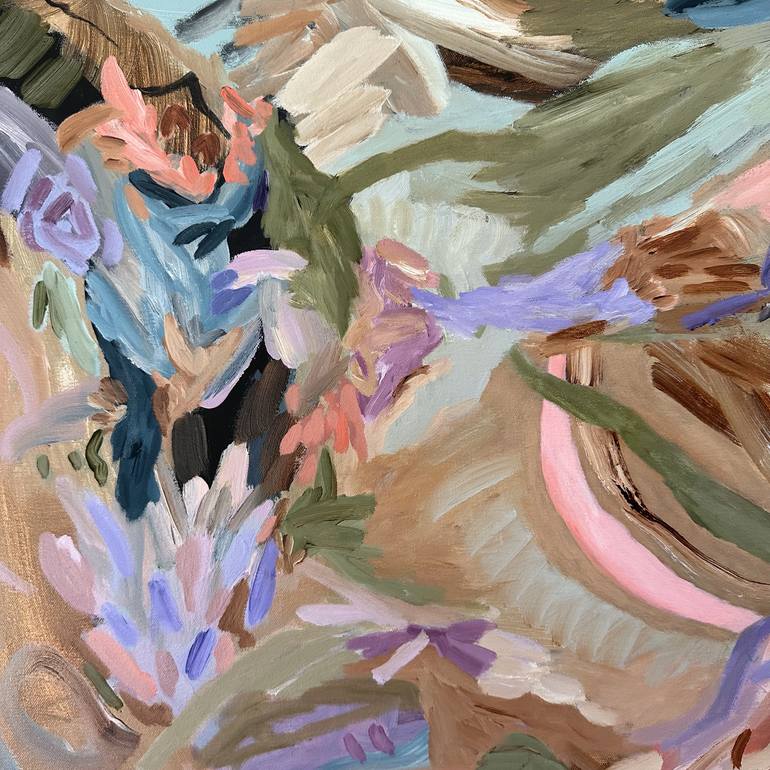 Original Abstract Expressionism Abstract Painting by Kylie Sams