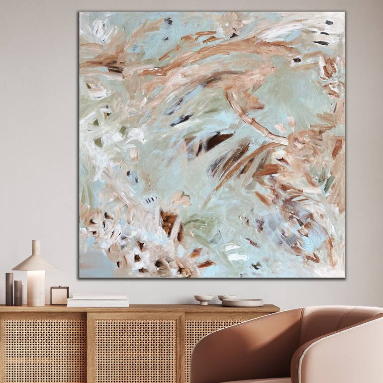 Original Abstract Expressionism Abstract Painting by Kylie Sams