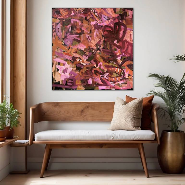 Original Abstract Expressionism Abstract Painting by Kylie Sams