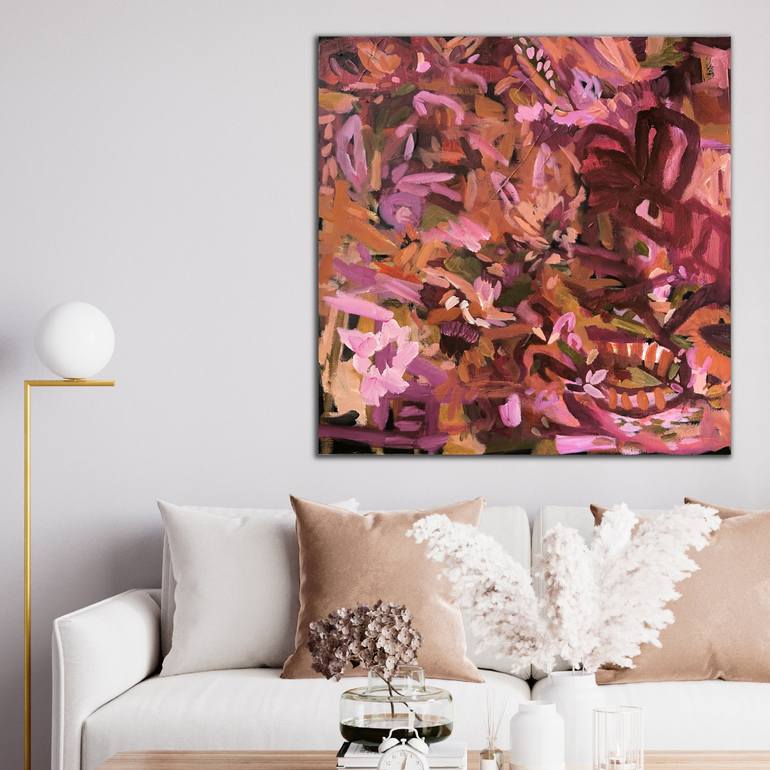 Original Abstract Expressionism Abstract Painting by Kylie Sams