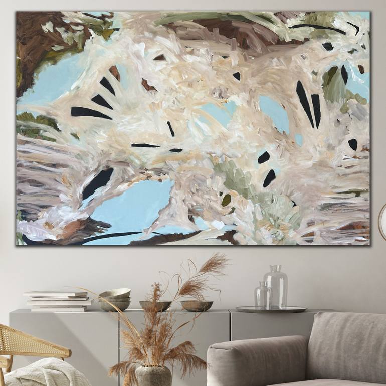 Original Abstract Expressionism Abstract Painting by Kylie Sams