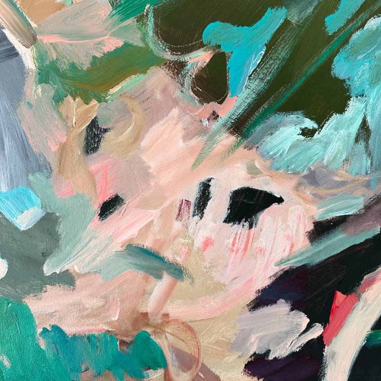 Original Abstract Expressionism Abstract Painting by Kylie Sams