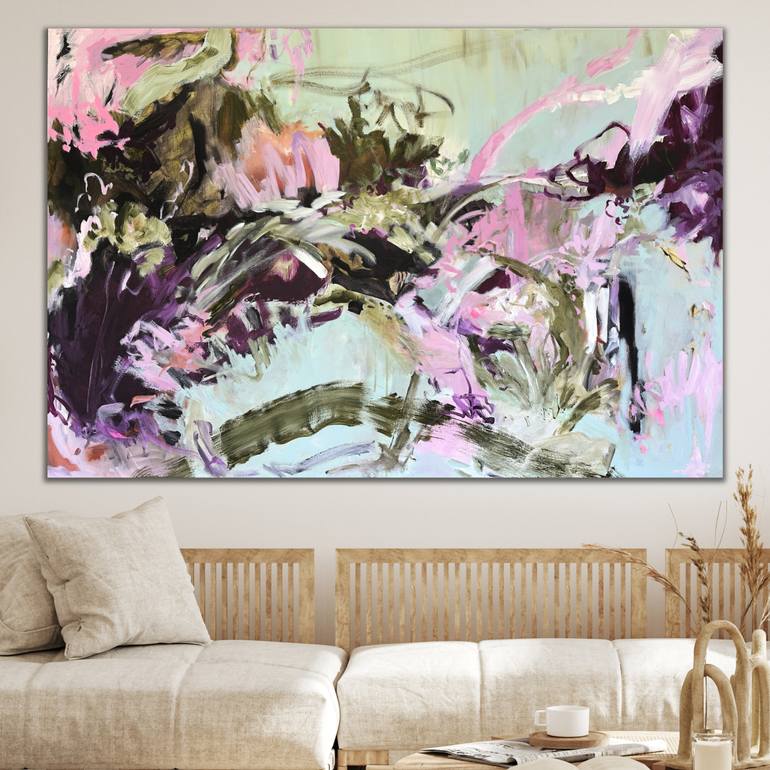 Original Abstract Expressionism Abstract Painting by Kylie Sams