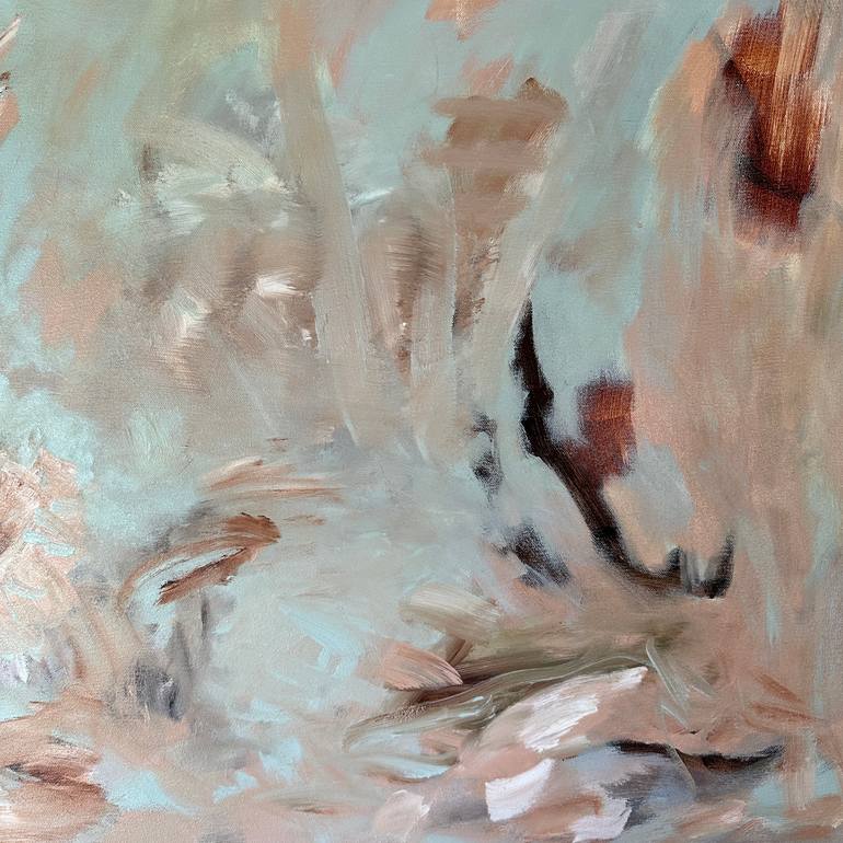 Original Abstract Floral Painting by Kylie Sams