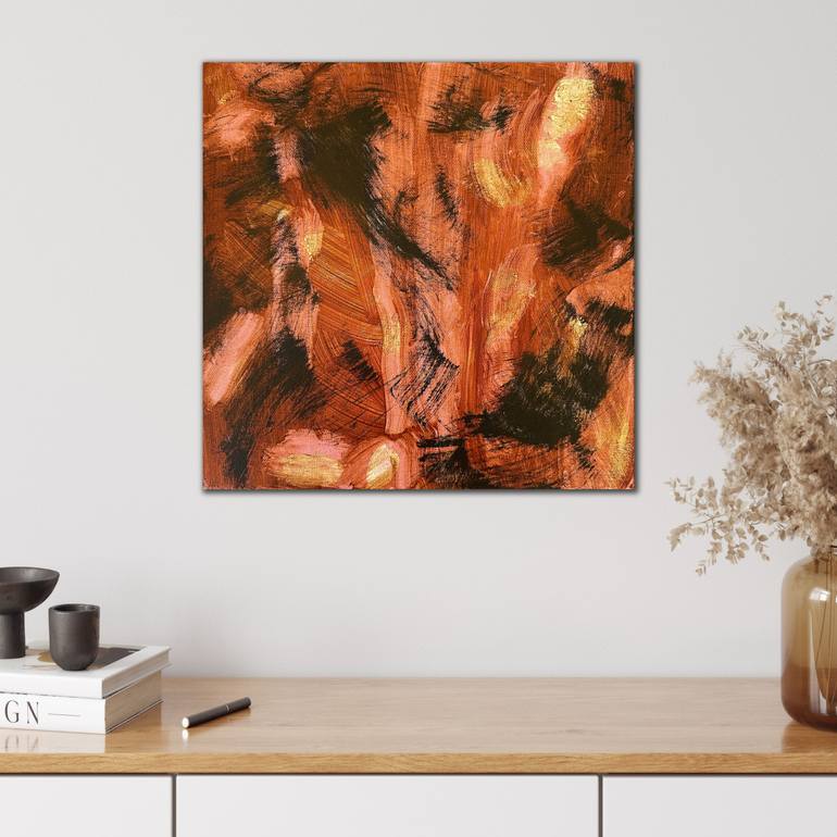 Original Abstract Expressionism Abstract Painting by Kylie Sams