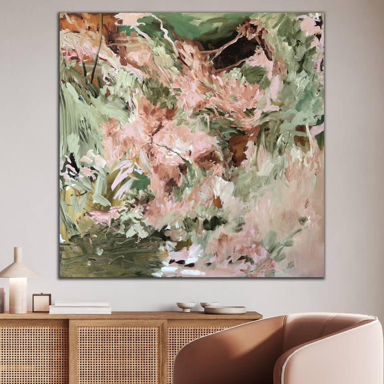 Original Abstract Expressionism Abstract Painting by Kylie Sams