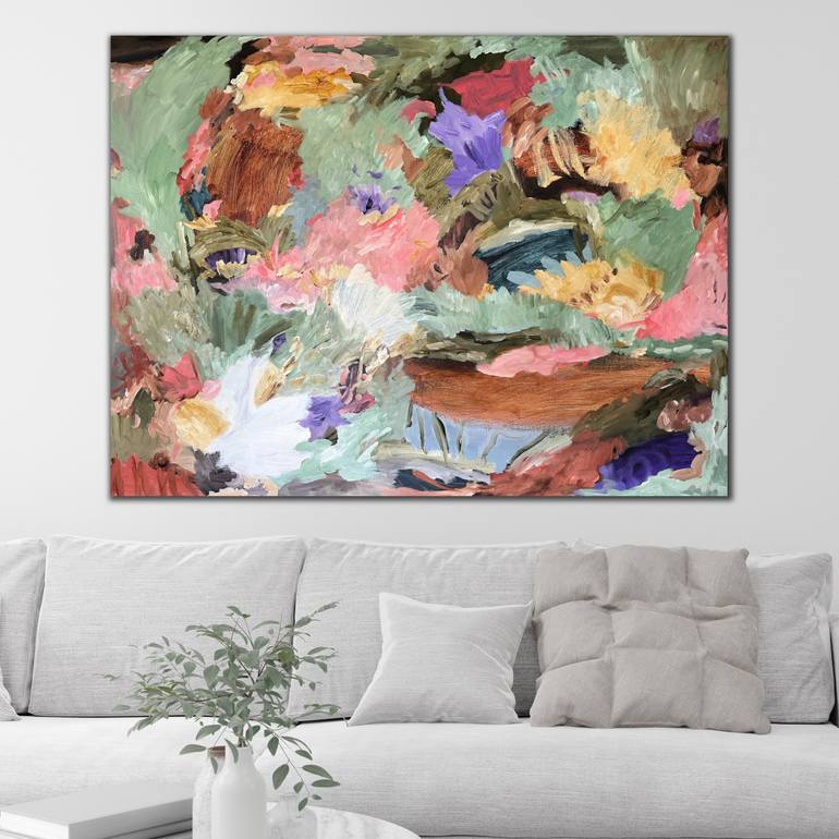 Original Abstract Landscape Painting by Kylie Sams