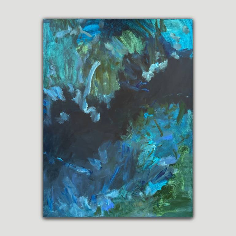 Original Abstract Expressionism Abstract Painting by Kylie Sams