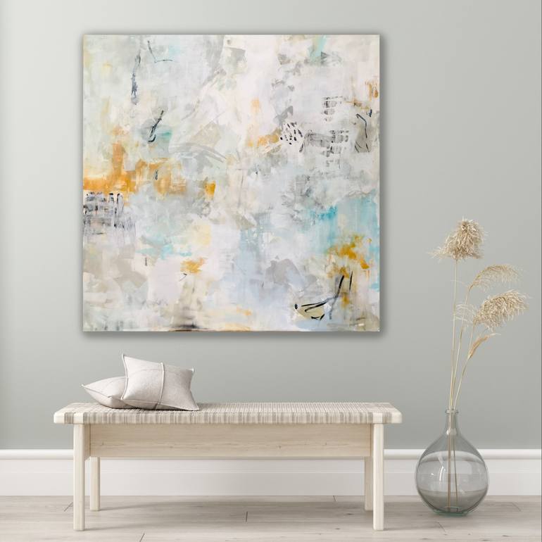 Original Abstract Expressionism Abstract Painting by Kylie Sams