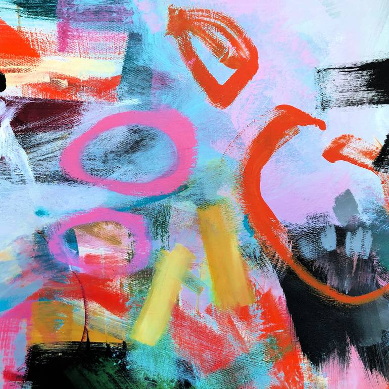 Original Abstract Expressionism Abstract Painting by Kylie Sams