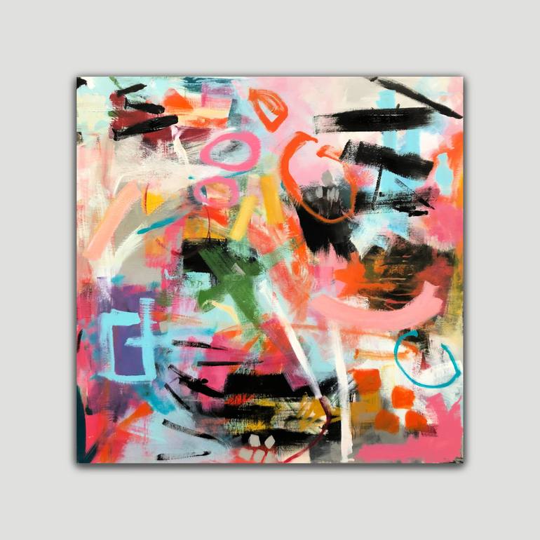 Original Abstract Expressionism Abstract Painting by Kylie Sams