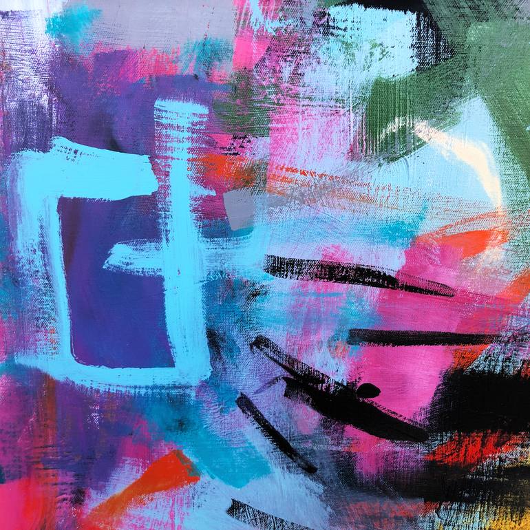 Original Abstract Expressionism Abstract Painting by Kylie Sams
