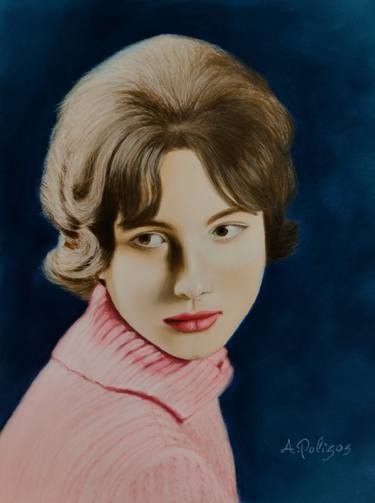 Original Photorealism Portrait Drawings by Athanasios Polizos
