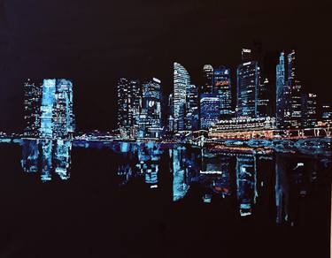 Print of Realism Cities Paintings by SaiSuo Art