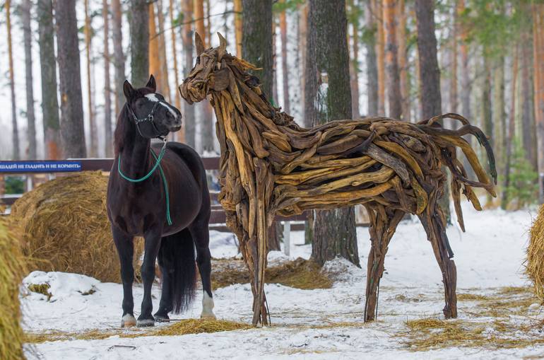 Original Fine Art Animal Sculpture by Igor Rogovskiy