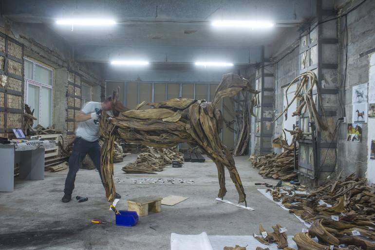 Original Horse Sculpture by Igor Rogovskiy