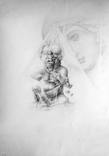 Print of Surrealism Religion Drawings by Mirko Sevic