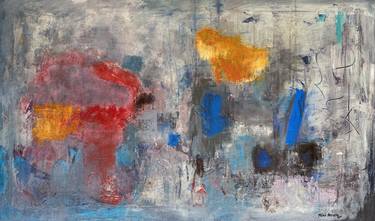 Original Abstract Expressionism Abstract Paintings by Mini Arora