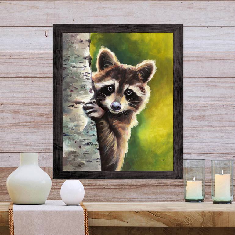 Original Figurative Animal Painting by Lucia Verdejo