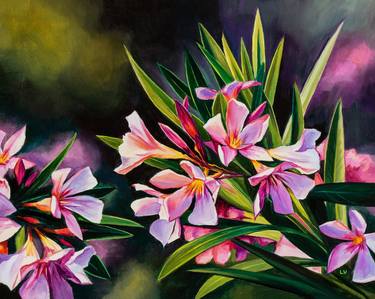 Print of Floral Paintings by Lucia Verdejo