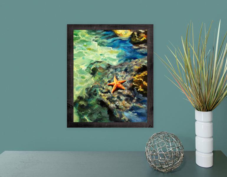 Original Contemporary Seascape Painting by Lucia Verdejo
