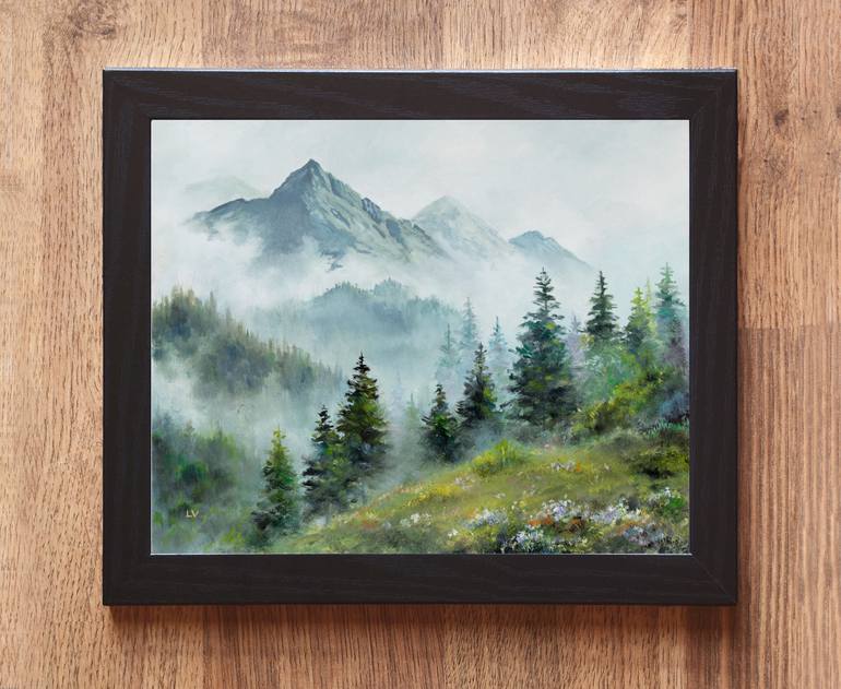 Original Realism Landscape Painting by Lucia Verdejo