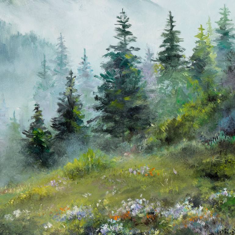 Original Realism Landscape Painting by Lucia Verdejo