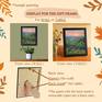 Display for the gift frame: WALL or TABLE.
