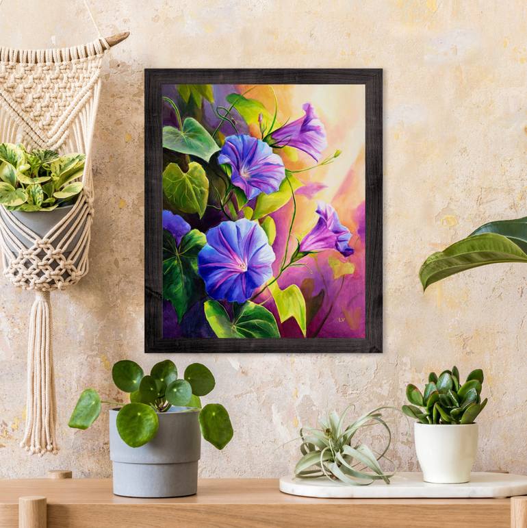 Original Other Floral Painting by Lucia Verdejo